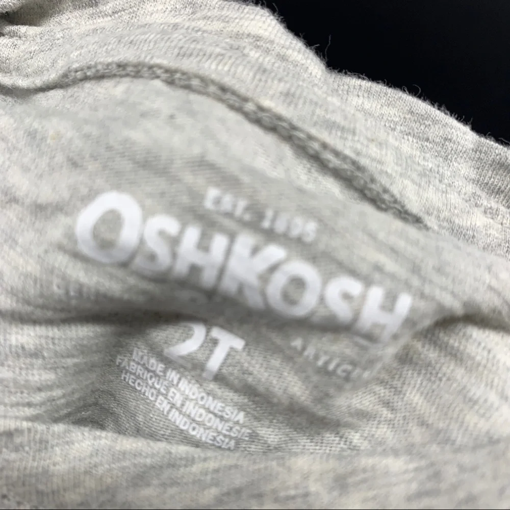 OshKosh long sleeve tee - 2T - “be happy”